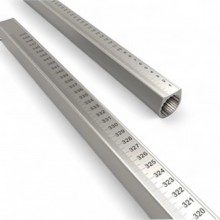 Метрошток МШІ білий (2,5-4,5 м)