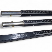 Метрошток МШІ чорний (2,5-4,5 м)